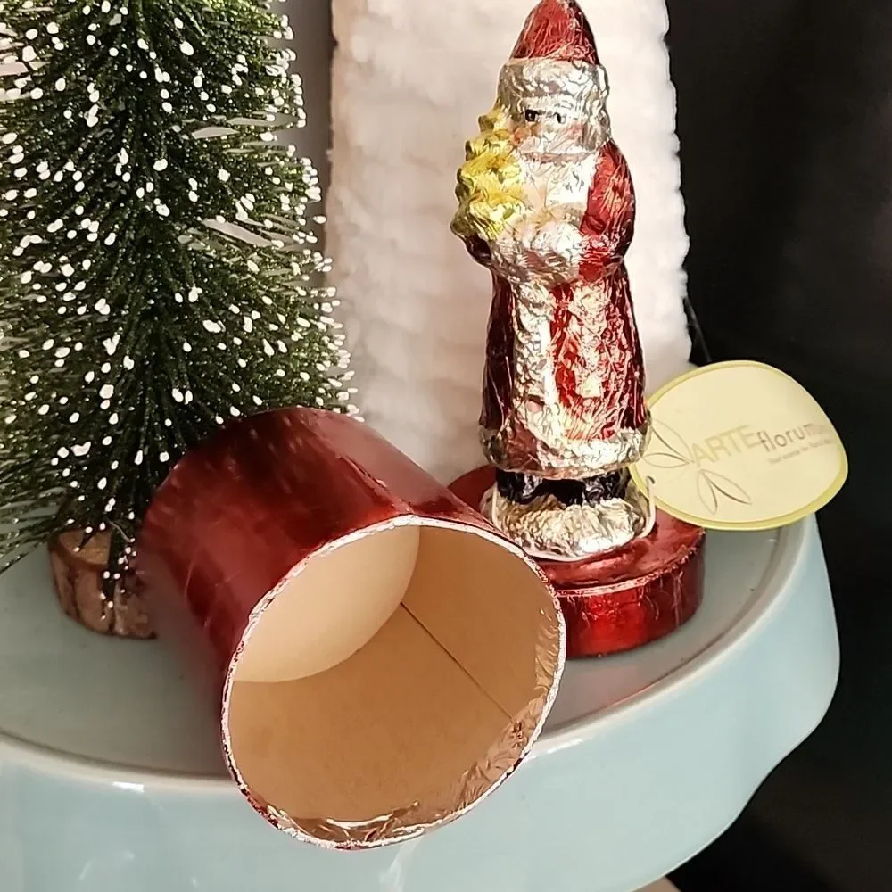 Christmas Santa  Cylinder Surprise Box